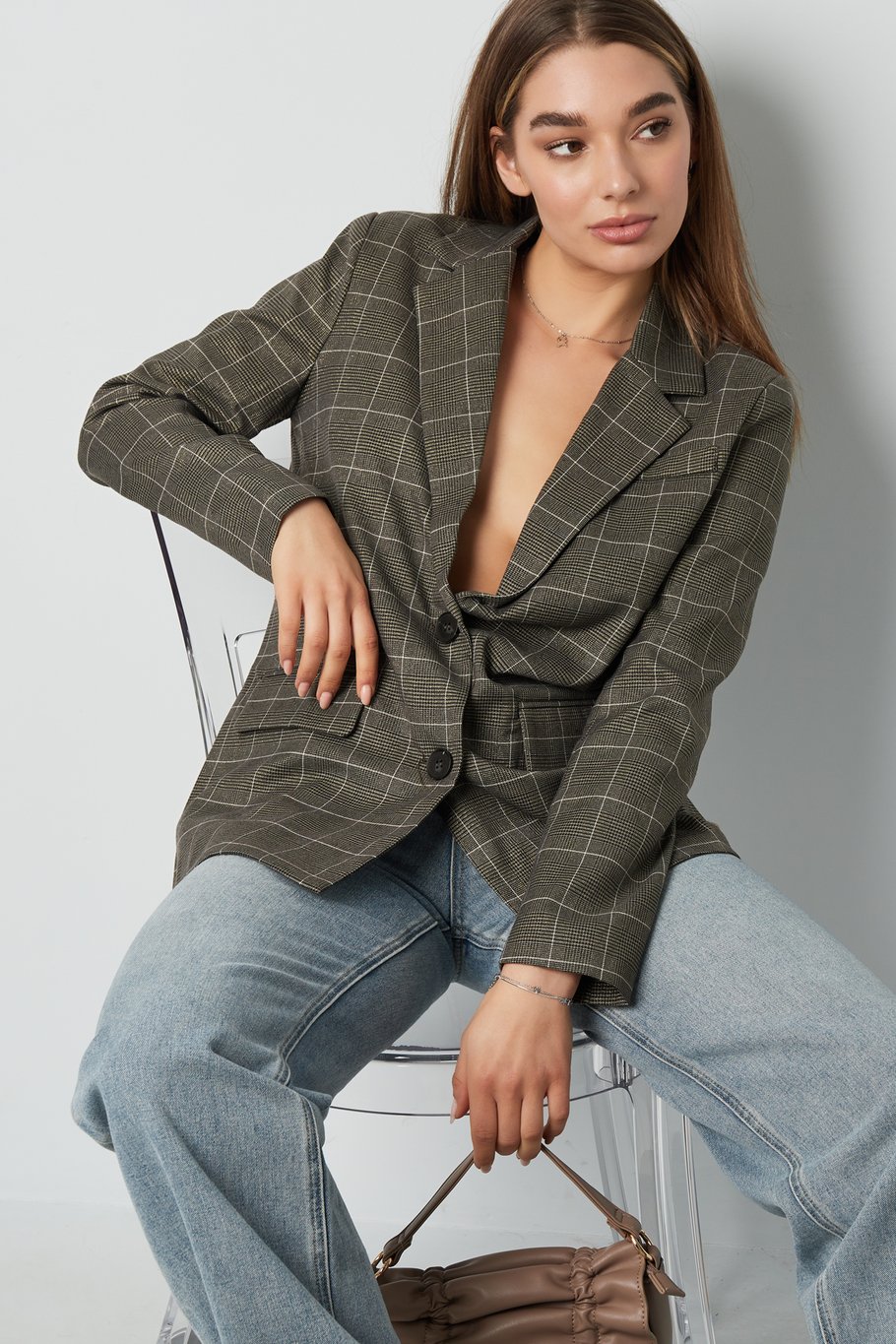 Blazer Classy Babe - Beige Bild2